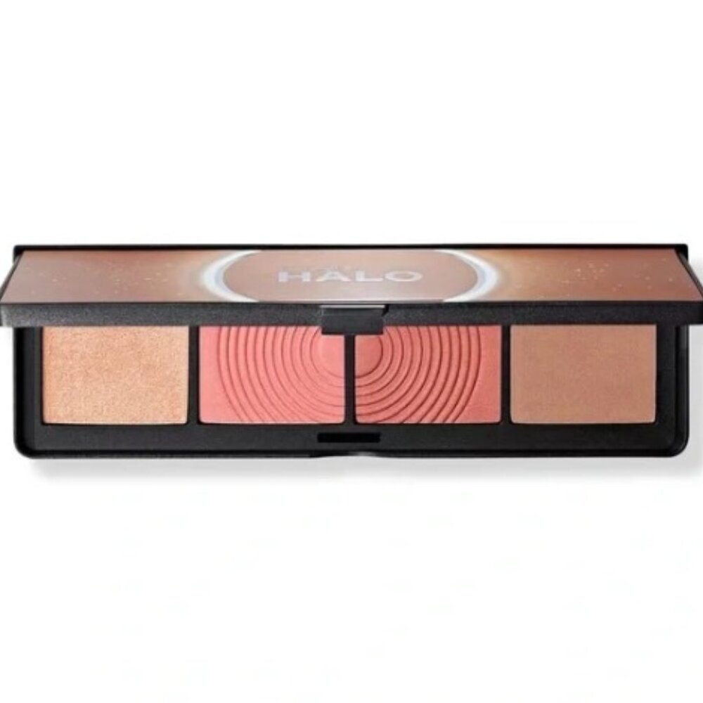 Smashbox Halo Sculpt And Glow Face Palette Pink Saturation NIB